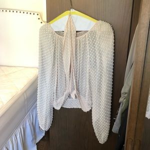 Free People blush blouse